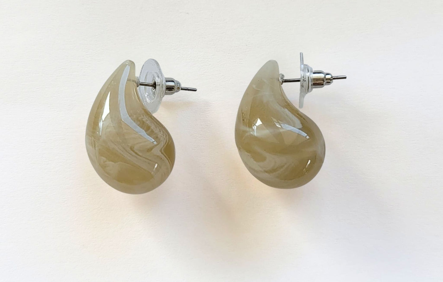 Acryl Drop Mini - Colorful Marbled Acrylic Earrings - Soul PipaEarrings