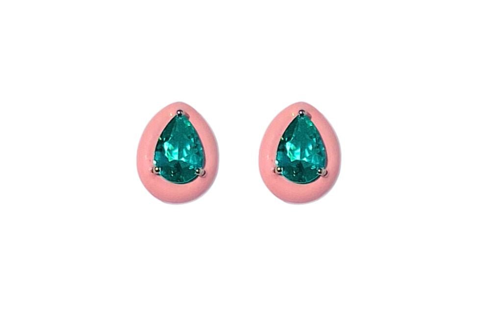 Drop Stone – Delicate Crystal Earrings - Soul PipaEarrings
