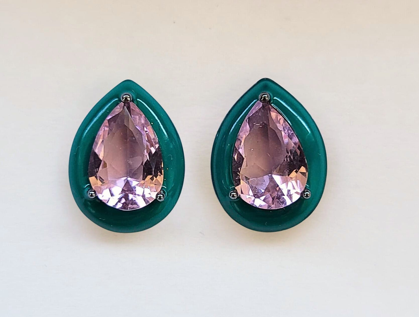 Drop Stone – Delicate Crystal Earrings - Soul PipaEarrings