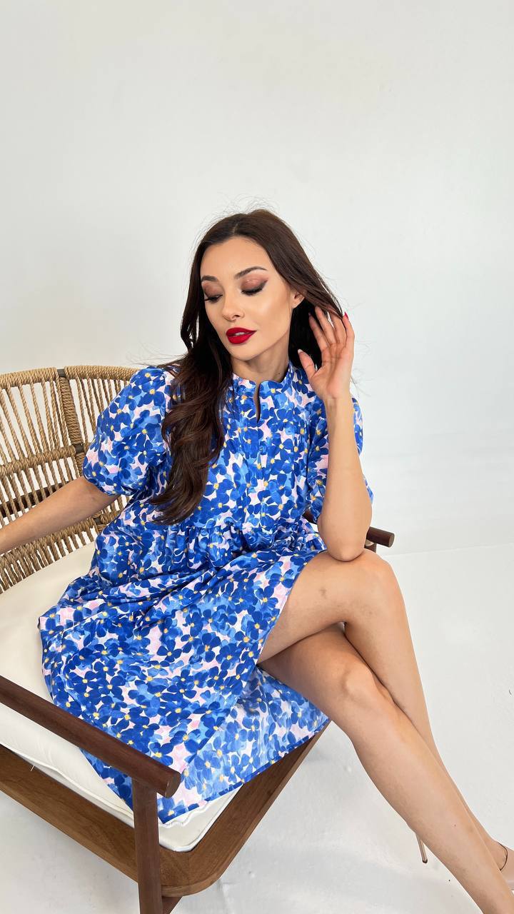 Natal Midi Dress Winter Blue - Soul PipaDresses