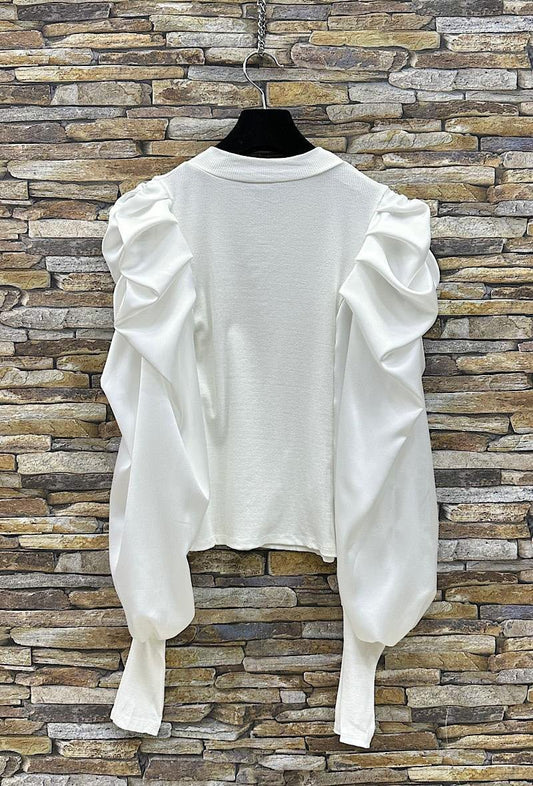 Blouse Tibau White - Soul PipaBlouse