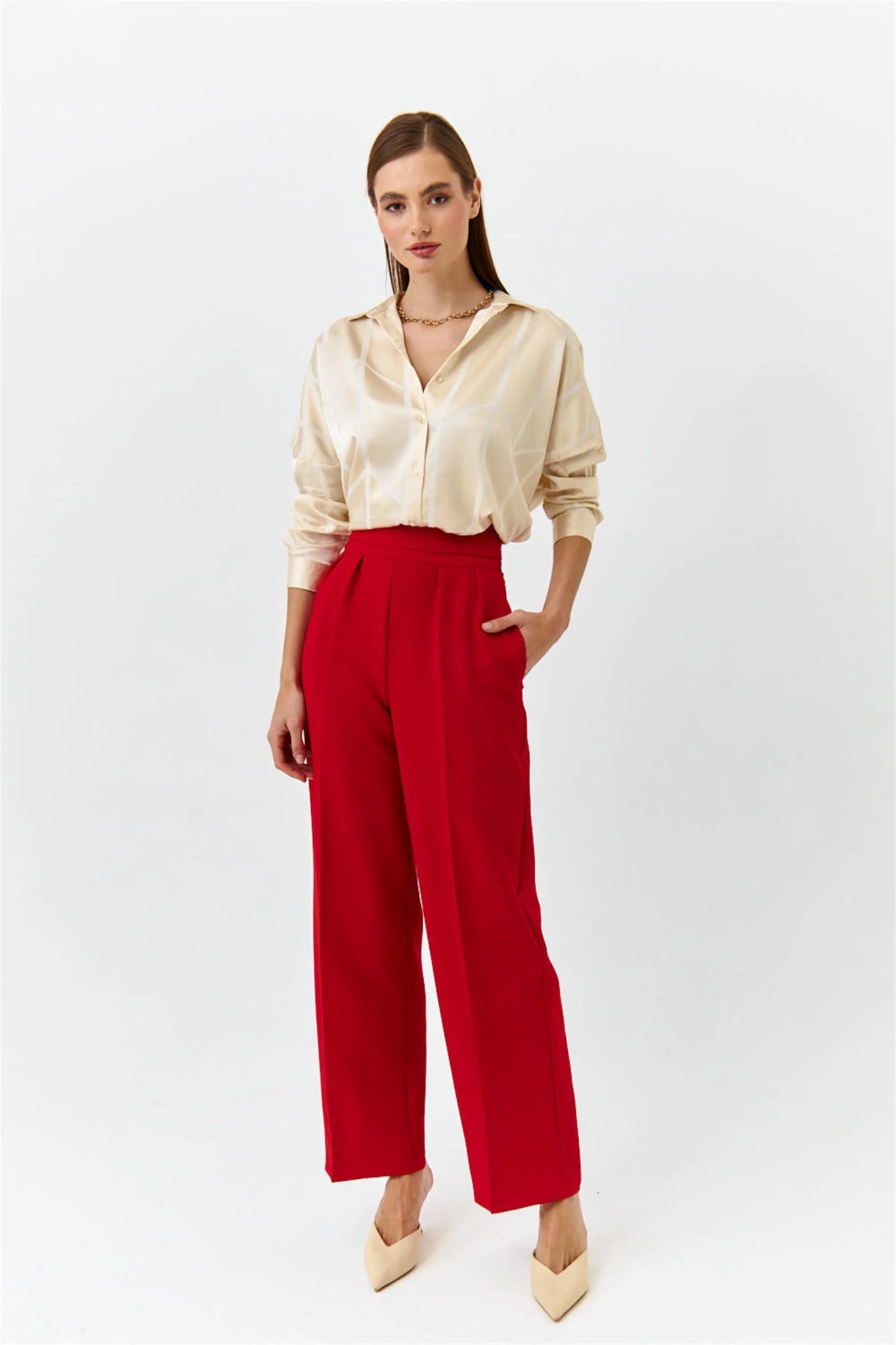 Trousers Nisia Red - Soul PipaTrousers