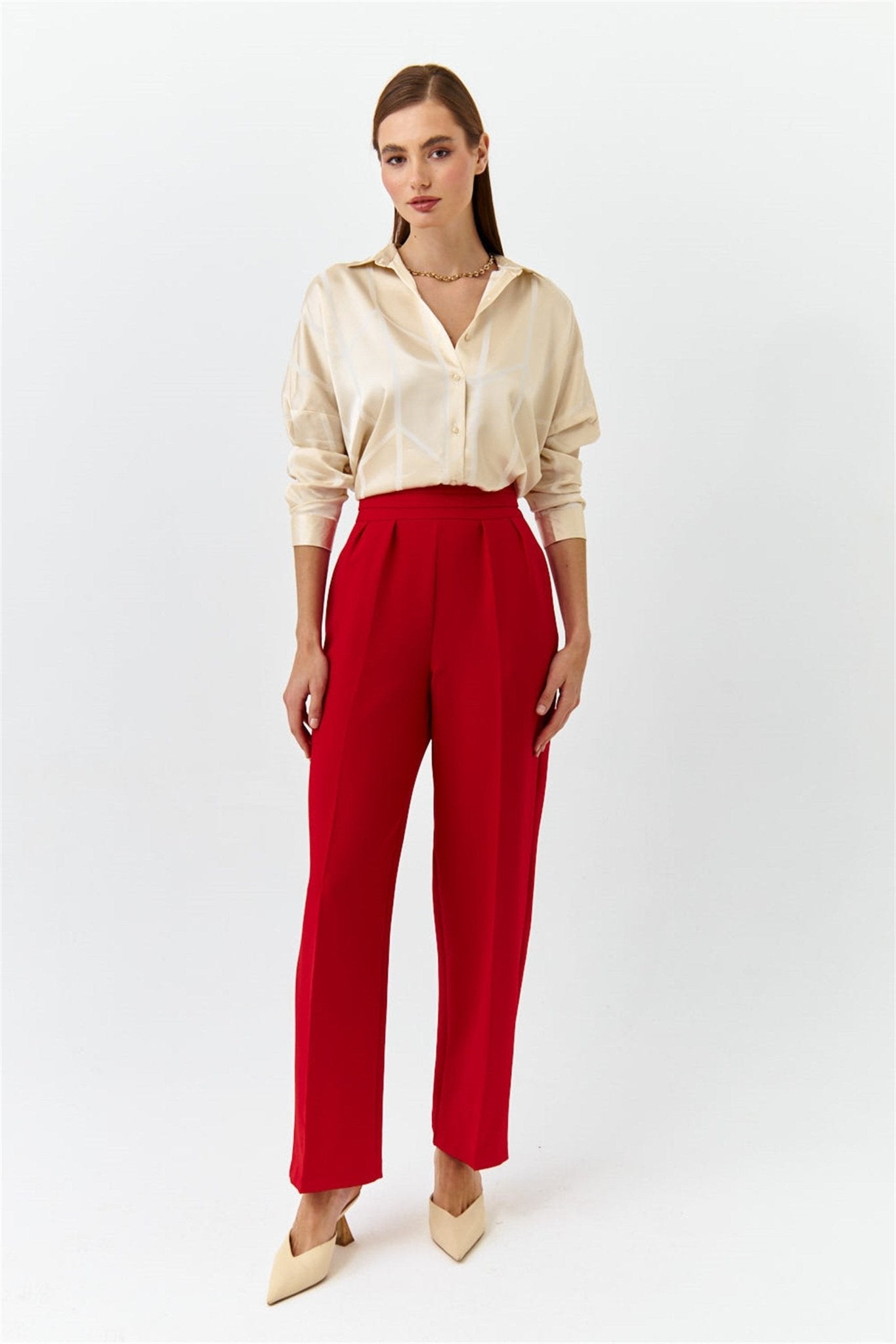 Trousers Nisia Red - Soul PipaTrousers